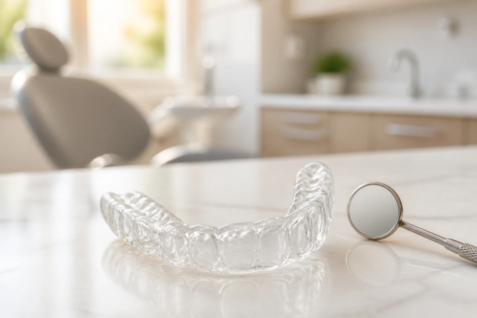 Custom dental night guard for bruxism treatment