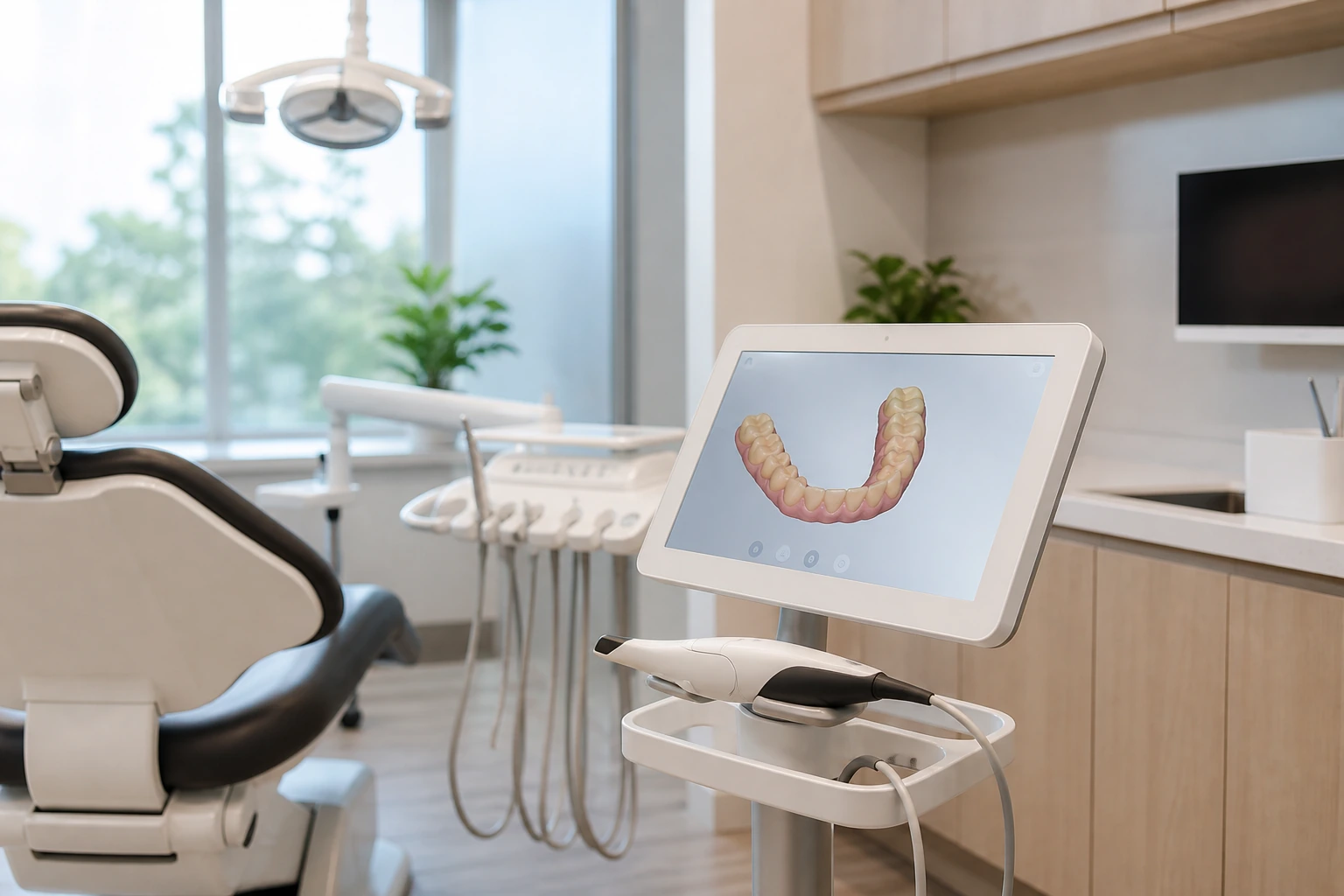 Advanced dental technology equipment at Pybus Dental