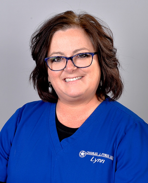 Lynn Burris, dental assistant for Charles Pybus DDS